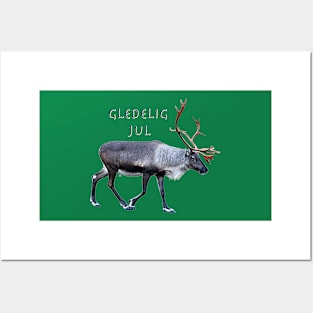 Gledelig Jul Posters and Art